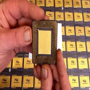 <strong>Computer</strong> CPU Ram Scrap CPU <strong>Processor</strong> Scrap Ceramic Motherboard Scrap with Gold Finger Trim for Recycling - Product Image 2