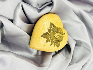 Hibiscus hình trái tim urns cho Ashe & <span class=keywords><strong>Mortal</strong></span> vẫn giữ lên đến <span class=keywords><strong>3</strong></span> inch khối chó và mèo urns cho tro & tang lễ vẫn còn - Product Image 2