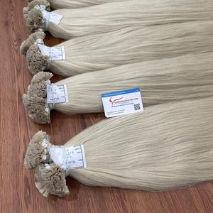 Büyük satış en iyi fiyat İnsan saç Keratin İpucu uzantıları düz İpucu #12.0 beyaz renk sağlıklı manikür saç gemi hazır Genius atkı