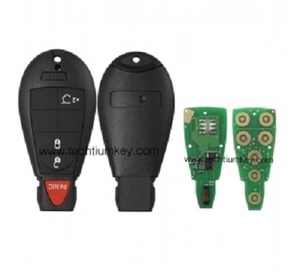 Chiave Auto a 4 pulsanti telecomando per Chrysler per JEEP CHEROKEE 2014-2019 433mhz FCC GQ4-53T 7961 & 4A Chip sostituzione chiave Auto - Product Image 6