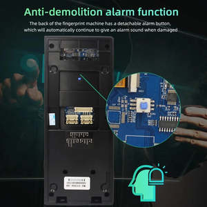 Biometrischer Finger abdruck Mitarbeiter Zeiter fassung Maschinen zugriffs kontrolle RFID-Karte 125kHz Standalone-Tastatur TCP/IP-oder USB-Anschluss - Product Image 4