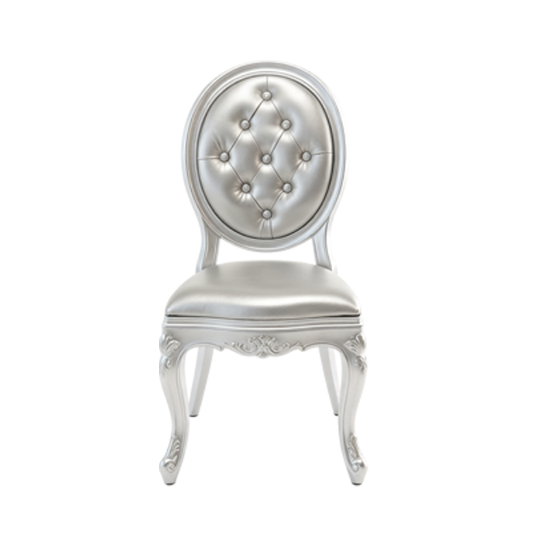 Chaise Louis blanche2