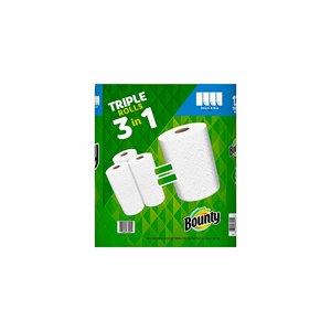 Bountys本格的なサイズ2-Plyペーパータオルホワイト12ファミリーロールの販売 - Product Image 3