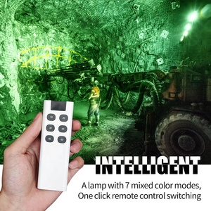 Color Changing Wireless Remote Control <strong>24V</strong> Head Bulldozer Excavator Tractor Intelligent Multifunctional <strong>Lamp</strong> 12V LED Work Light - Product Image 6