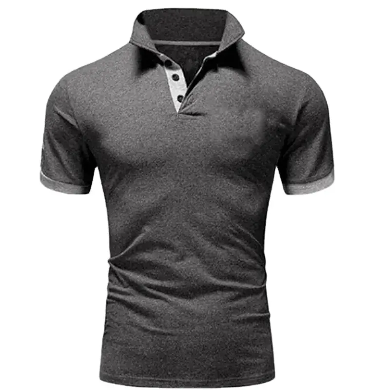 Maglietta da uomo in cotone poliestere plain polo t-shirt con logo personalizzato t-shirt da uomo stampata con logo