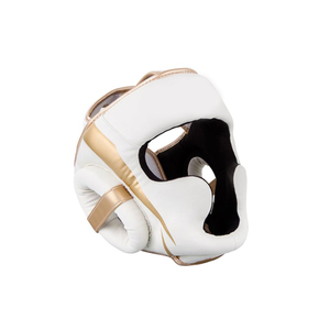 OEM deri boks baş koruması kask koruma mücadele yanaklar alın ve kulaklar için yüz desen ile giyer - Product Image 1