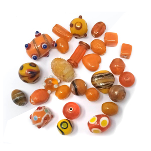 ผู้ส่งออกทั่วโลกขายลูกปัดแก้ว Lampwork สีสันสดใสสําหรับเครื่องประดับ DIY ทําสําหรับผู้ซื้อจํานวนมากในราคาต่ําสุด - Product Image 1