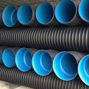 Sn4 Sn8 Sn16 18 inç HDPE çift duvar oluklu PE drenaj borusu Dwc HDPE plastik menfez - Product Image 2