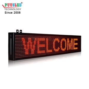 Semi da corsa all'aperto testo del messaggio display a led bordo p10 outdoor display a led programmabile di scrolling segno del messaggio di bordo - Product Image 3
