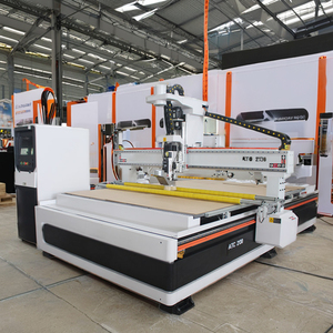 Nueva LÍNEA DE enrutador CNC de un solo husillo ATC 7*9 pies cambio automático de herramientas anidado ATC 7*9 pies/máquina de carpintería CNC con mesa de vacío - Product Image 3
