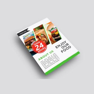 Promotional <strong>Flyer</strong> Printing Services for Events Trade Shows and Retail Offset and Digital Options Available - Product Image 1