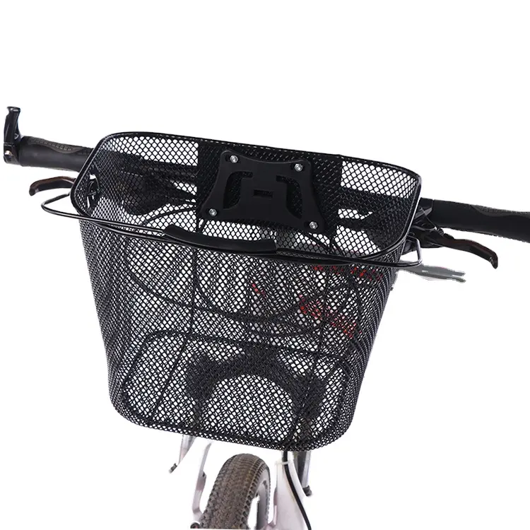 Support de Tube supérieur de vélo, sac avant arrière, sac de panier de vélo en alliage, accessoires de vélo