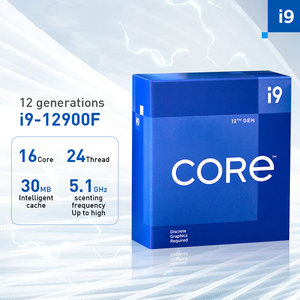 Neuer Intel i9 12900F Prozessor Sechzehn Kerne 24 Threads Gaming Computer i7 procesador i5 cpus Schrott i9 CPU - Product Image 2