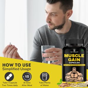 Kas kazanç kapsülleri kas büyümesi, güç artışı ve egzersiz sonrası kurtarma desteği için doğal ek - Product Image 6