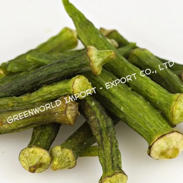 Prodotto caldo per l'anno!! Tutto l'okra essiccato da VIET NAM leader nella produzione-qualità PREMIUM e prezzo del CHIP mai