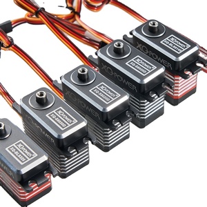 400KG 450kg 500kg High Voltage CNC Aluminium Shell Metal Gear Brushless <strong>1</strong>/<strong>5</strong> Scale Giant <strong>Servo</strong> for Large Models Rc <strong>Servo</strong> Motor