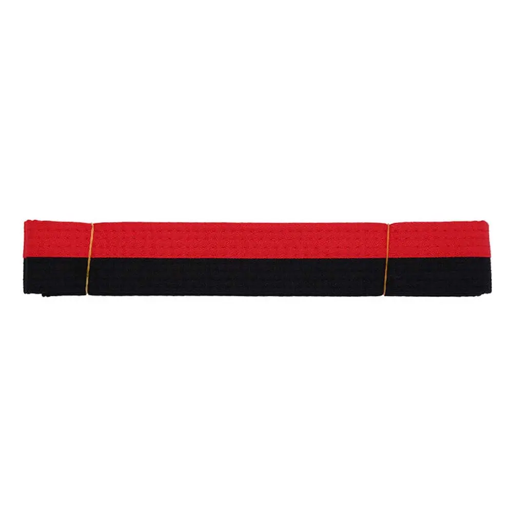 Cinto Preto Vermelho com Listra Cor Envoltório Duplo Siz Karatê/Taekwondo/Judo/Kendo/Cintos Hapkido