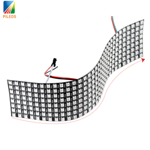 8x32 16x16 8x8LED матричная светодиодная Пиксельная панель WS2812B/SK6812 IC Встроенная 505050dmx rgb SMD гибкая панель экрана - Product Image 1