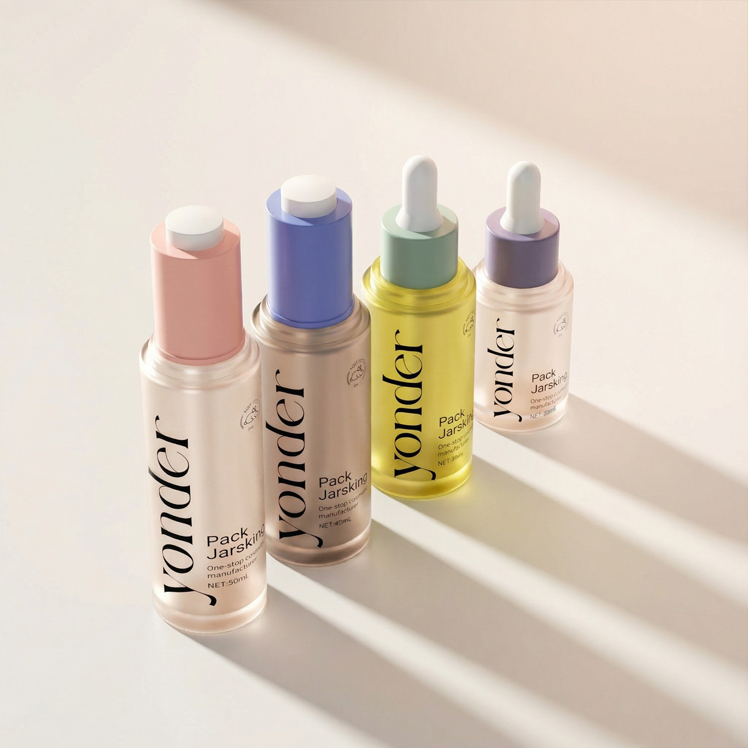 Flacon compte-gouttes transparent