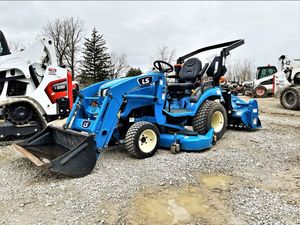 Ön yükleyici 4WD 4x4 ile oldukça fiyatlı LS çim biçme traktörü satın kolayca satışa hazır hızlı teslimat LS çim biçme makinesi yükleyici - Product Image 5