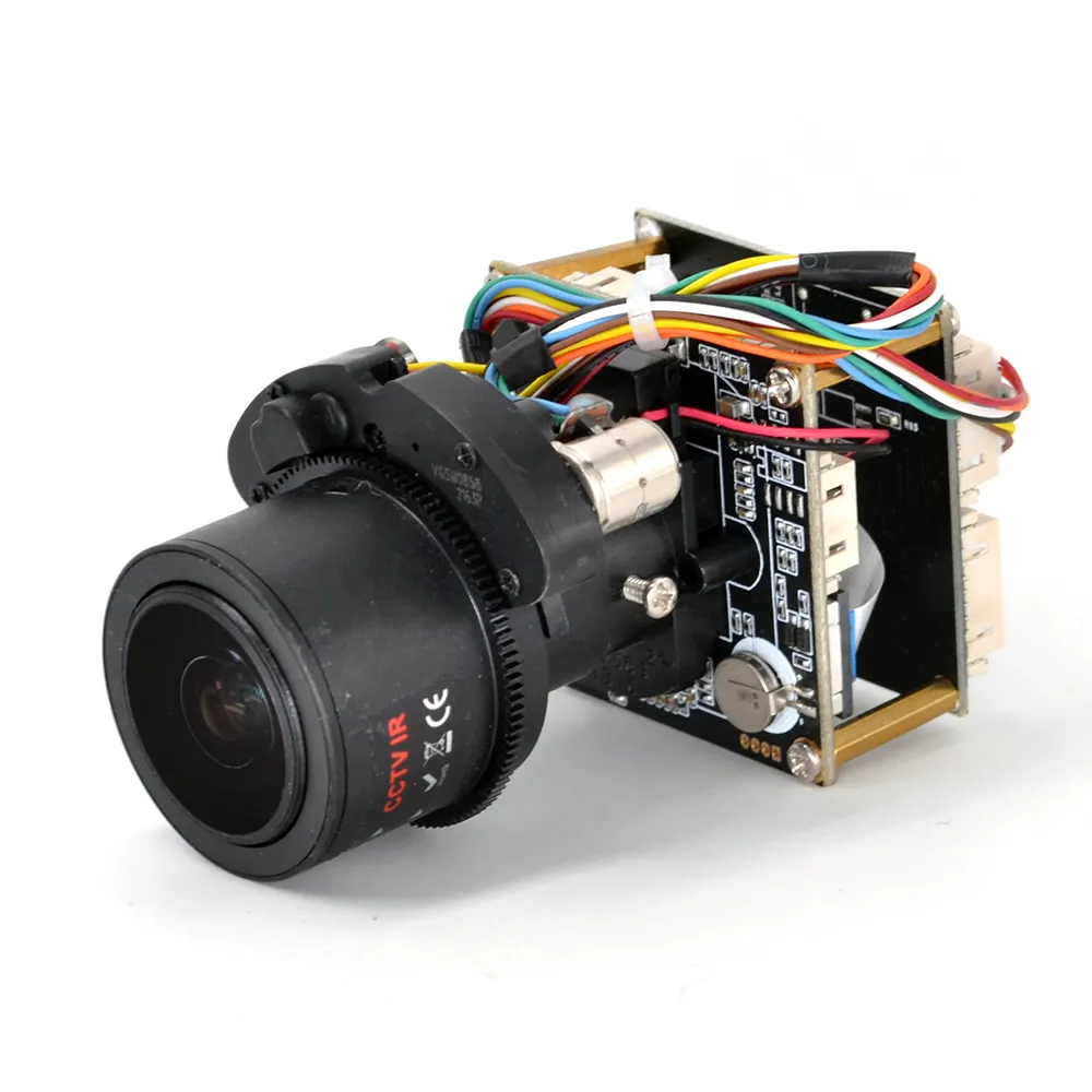 SIP-S327G-2812-lente motorizada IMX327 + GK7205V300, CVBS UVC 2,8-12mm, 2.0mp, 30fps, 1/2.8 ", WIFI, UAV, PCB, cámara IP HD