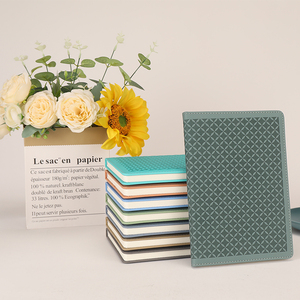 Custom A5 Business <strong>Notebook</strong> With Litchi <strong>Pattern</strong> Thickened Leather Printable Logo Journal Style <strong>Notebook</strong> With Printed Design - Product Image 1