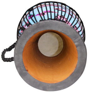 Maun cilt 8 <span class=keywords><strong>inchi</strong></span> boyama Djembe davul ürün enstrüman mavi renk var düşünüyorum