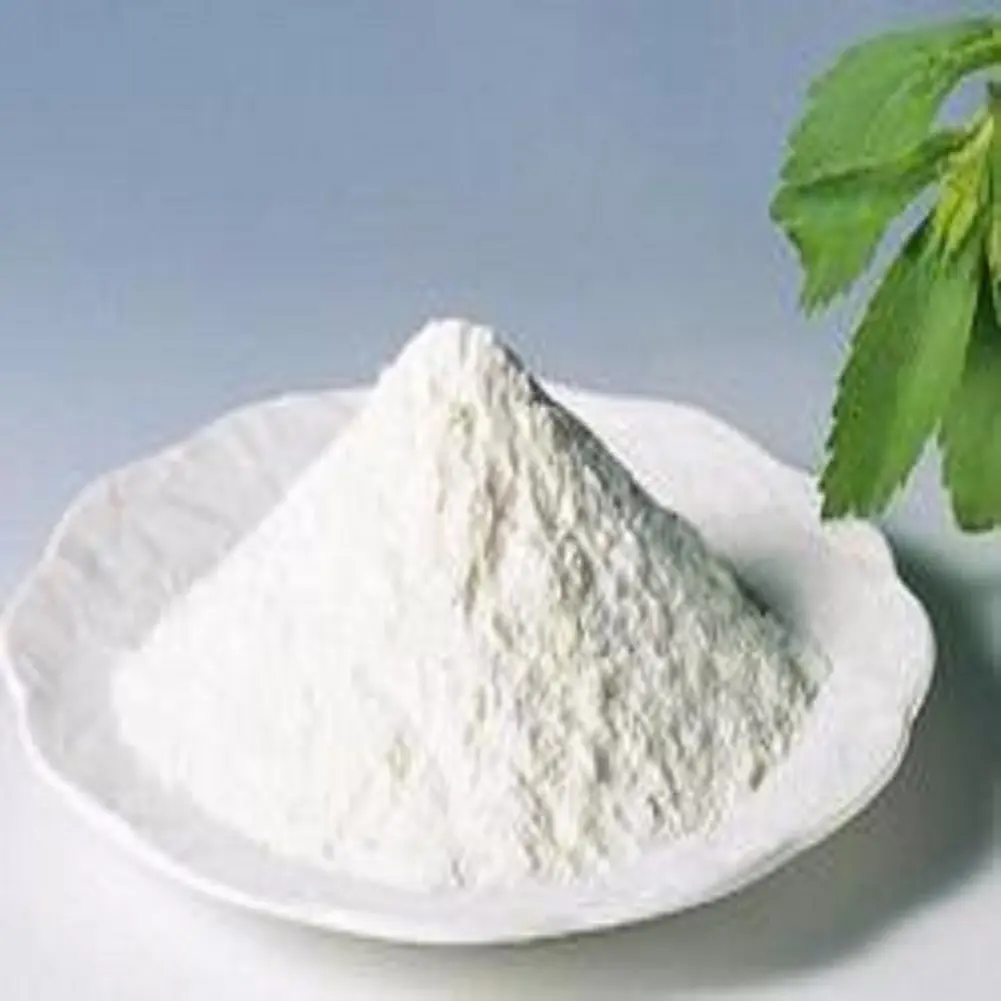 OEM estratto di Stevia naturale 80% dolcificante glicosidi steviolici da parte di esportatori indiani etichettatura privata disponibile