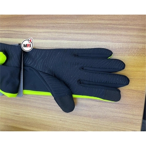 Erkekler ve kadınlar kış bisiklet eldiveni dokunmatik ekran Vis güvenlik deri eldiven açık koşu için rüzgar geçirmez su dayanıklı - Product Image 6
