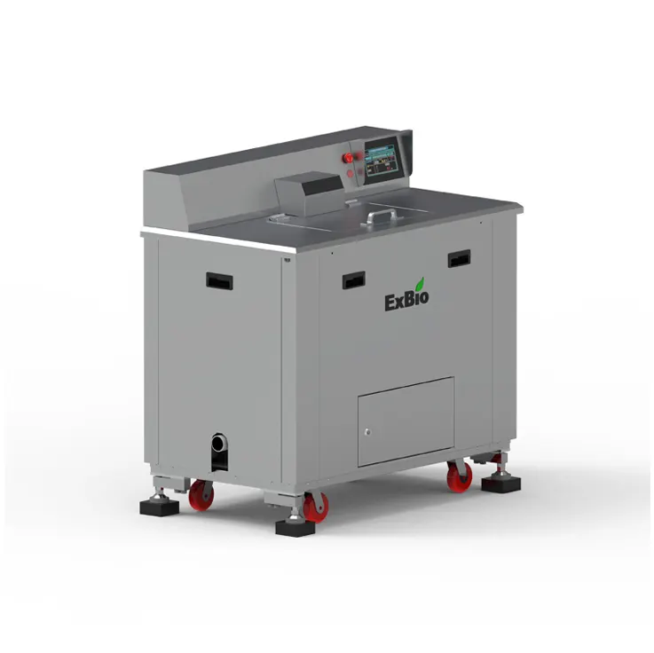 Herkunft Südkorea 100 kg/Tag Kapazität Exbio Lebensmittelrecyclingmaschine Kompostmaschine für Großkäufer verfügbar