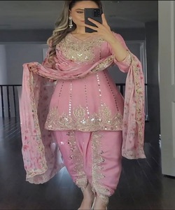 Formal Pakistani Sharara Dress With Dhotis and Beautiful <strong>Maxi</strong> Style for Women in White Boutique Design for Party