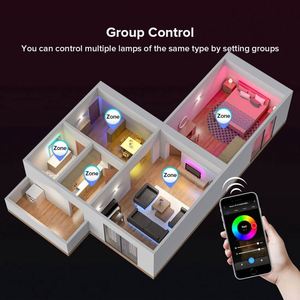 PE-S30ZCA Tuya, Wi-Fi, активируемый звуком, светодиодный контроллер света RGB RGBW RGBCCT, светодиодный драйвер 5 в 1, умный диммер - Product Image 3