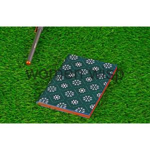精美设计手工制作印花面料笔记本纸质工艺书带办公礼品 - Product Image 3