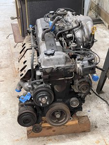 购买低里程二手1FZ柴油发动机6缸钢型号1HZ卡车型号1HZ