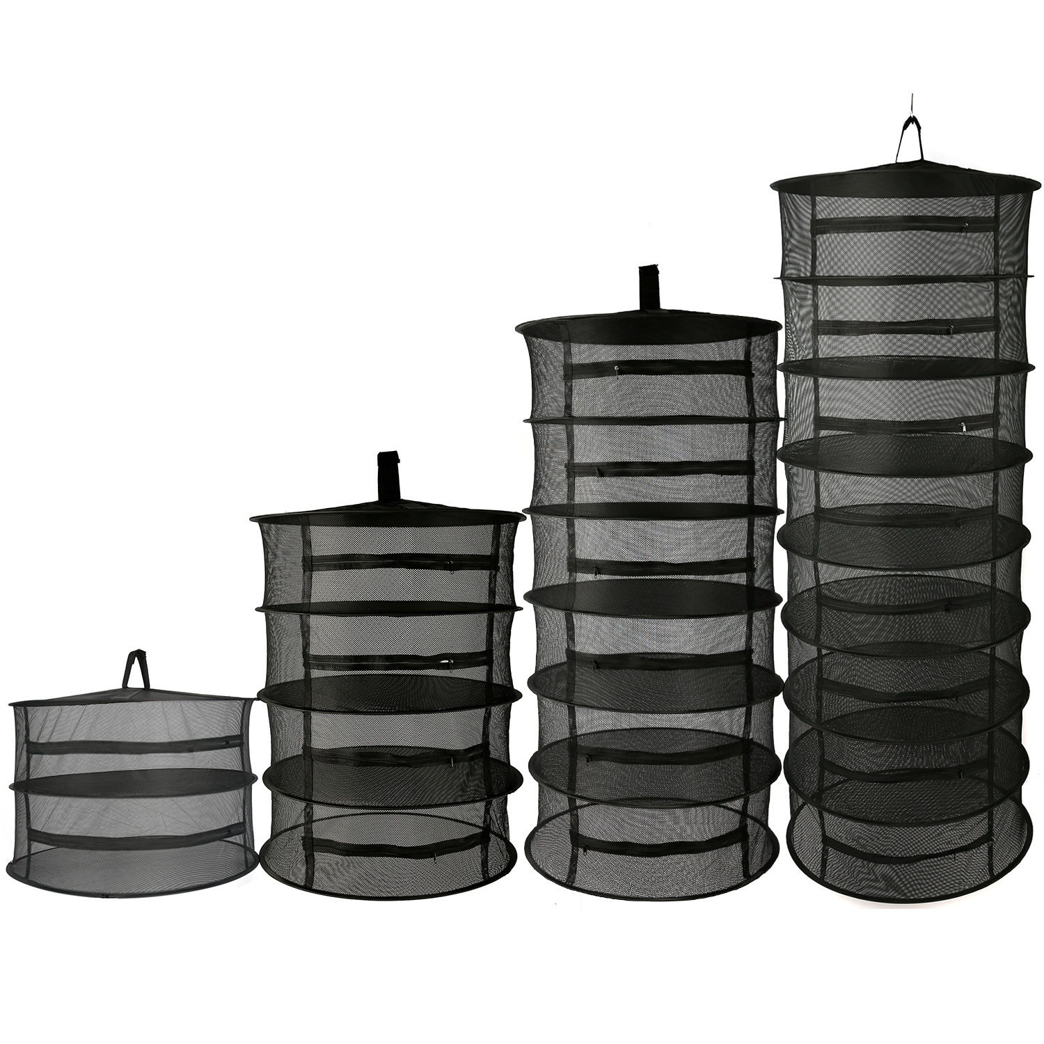 2 couches/noir/fermeture à glissière noire