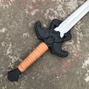 手工定制维京风格剑日本风格亚特兰蒂斯动漫玩具剑，用于由木头和竹子制成的角色扮演道具