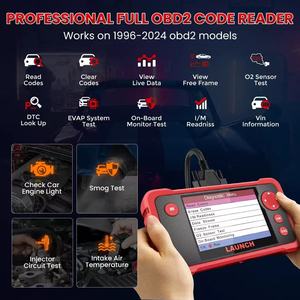 Herramienta de diagnóstico en línea de actualización de software Creader Professional CRP123 V2.0 Plus Creader VII +, lector de código LAUNCH original