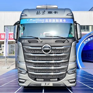 二手北汽FX 10轮卡车40吨拖车6X4 AMT牵引车头卡车