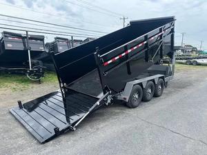 BWise终极自卸拖车16x7鹅颈三轴14100能力，适用于农场和农业行业，新使用