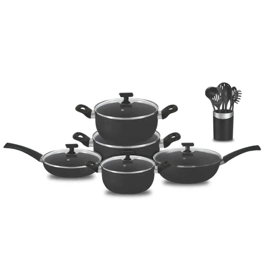 Set di pentole antiaderenti per Chef/Set da cucina-332 (16 pezzi) 2022 Best seller