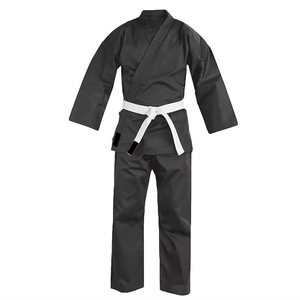 流行のファッションウェア大人無地染めBJJ空手ユニフォームクイックドライ通気性柔術着物空手ユニフォーム