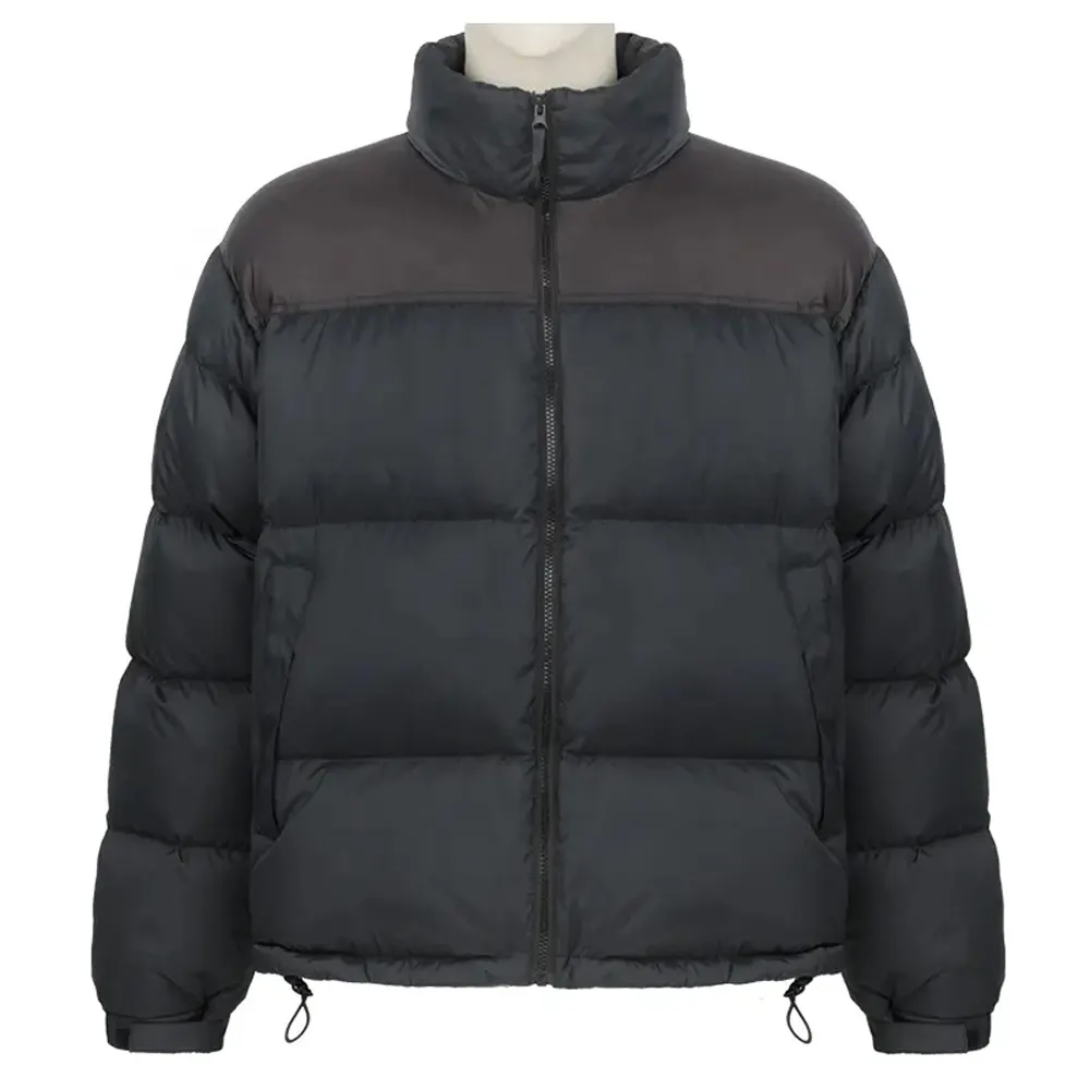 Personalizado grosso a bolha jaqueta norte dos homens face up coat puffer down jacket