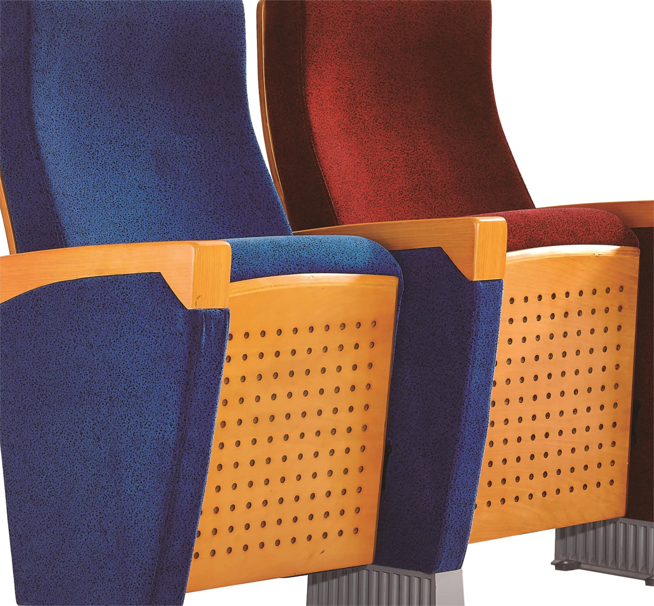 Cadeira personalizada do cinema do auditório cadeira com suporte do copo Preços competitivos Cadeira assento do auditório