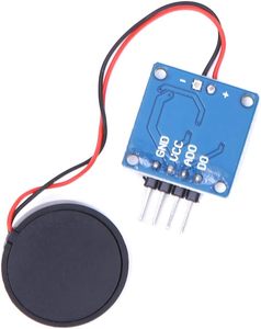 振動スイッチセンサーモジュール圧電振動タッピングセンサーモジュール振動スイッチモジュール5.0V DC AD/DO - Product Image 3