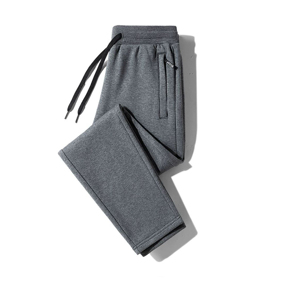Estilo gris de primavera y otoño de pierna plana