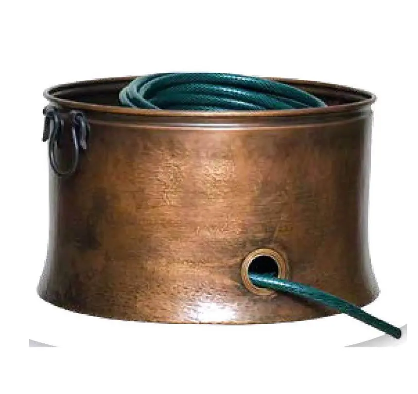 Pots de tuyau d'arrosage en métal de concepteur à prix de gros bon marché Pots de tuyau de matériel anti-fuite de fournisseur répertorié supérieur Inde