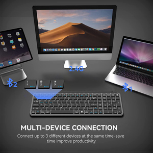 Dual Mode Wireless Tastatur Bluetooth und 2.4G Tablet Smart Win Android Macos Bluetooth Tastatur - Product Image 6