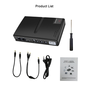 Hkivi DC <span class=keywords><strong>UPS</strong></span> uninterruptible cung cấp điện cho Wifi Router 5v9v12v Modem dự phòng ngân hàng điện điện thoại di động mini <span class=keywords><strong>UPS</strong></span> mà không cần pin - Product Image 4