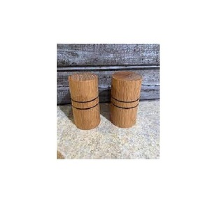 Dark Brown with Steel <strong>Nip</strong> Spices Shakers Salt and Pepper Shaker New <strong>Designs</strong> for Home and Kitchen by HWC