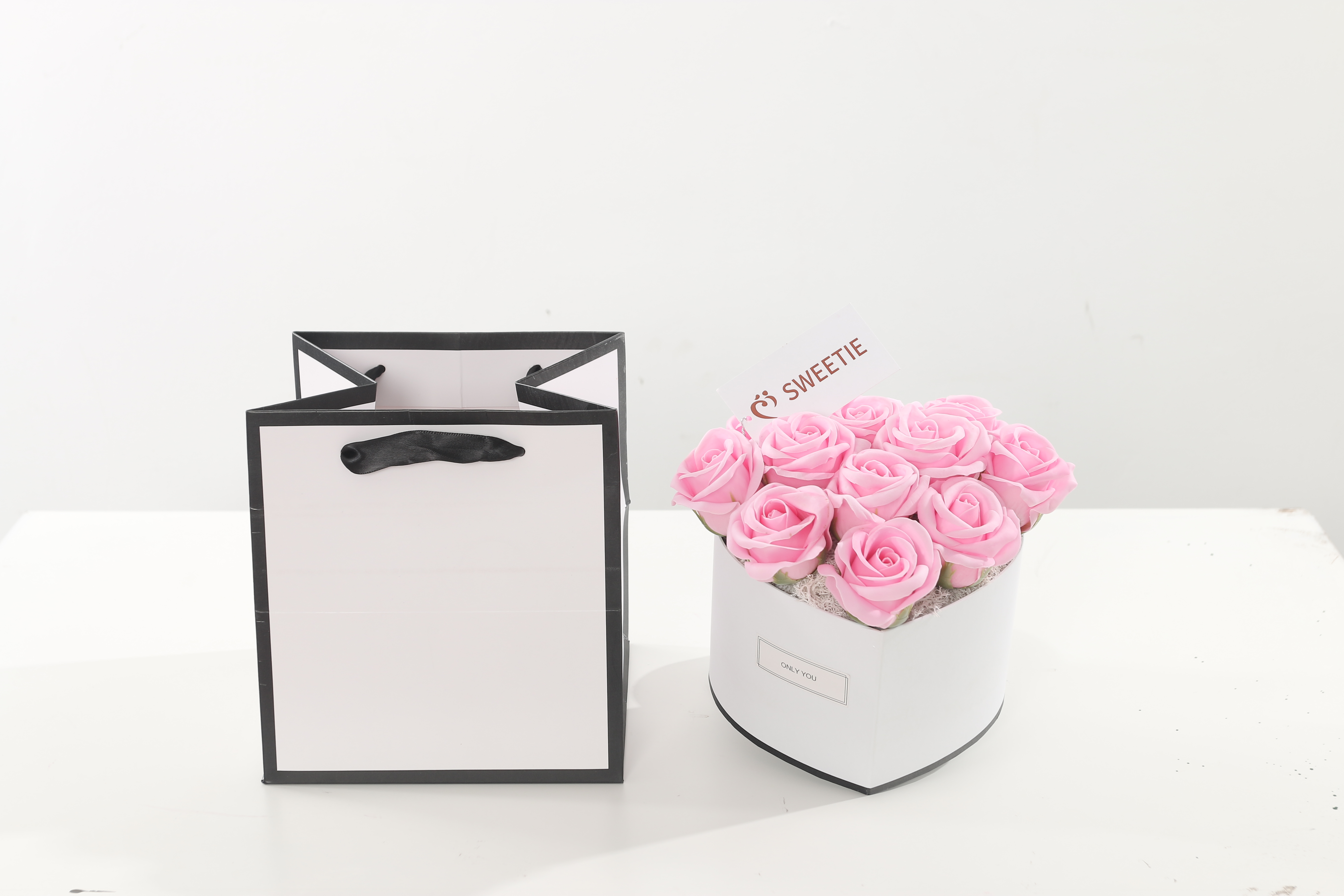 Boîte Coeur Rose